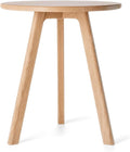 Raico Round Side Table 100% Solid Wood Occasional Table Minimal Scandinavian by RAICO