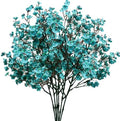Mandy's 6 Bundles Artificial Teal Baby’s Breath Flowers by Mandys