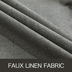 MIULEE 100% Blackout Linen Curtains - Image 5