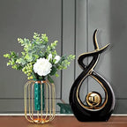 Norrclp Home Decor Modern Abstract Art Ceramic Statue Table Decor (Large) - Image 6