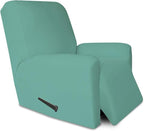 PureFit Stretc Recliner Chair Covers Fleece Soft Couch Covers by PureFit