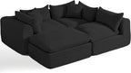 Modular Cloud Couch Sectional, Boneless Sofa by WENTUM