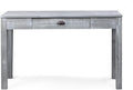 Grain Wood Furniture Montauk Desk/Dressing Table, Rustic Grey by GrainWoodFurniture