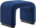 Modway Koda 24" Performance Velvet Upholstered Waterfall Stool or Side Table in by Modway