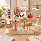 Fall Decorations for Home Indoor, 8Pcs Farmhouse Fall Tiered Tray Decor Set - Image 6