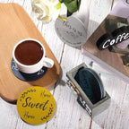 Queekay House Warming Gifts New Home Farmhouse Coasters Set of 6, Boho - Image 4