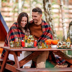 Wenqik 6 Pcs Fall Wooden Table Decorations for Home, Gnome and Truck - Image 6