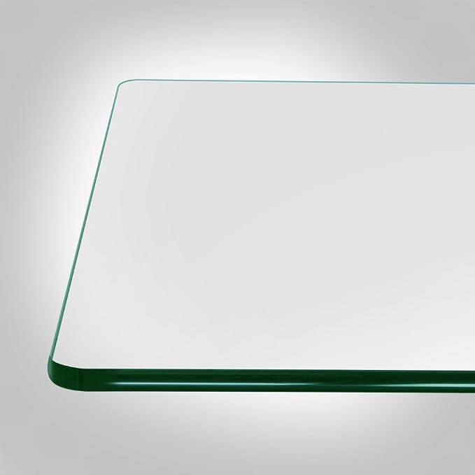 Dulles Glass 24 inch Square Glass Table Top - Image 5