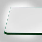 Dulles Glass 24 inch Square Glass Table Top - Image 5