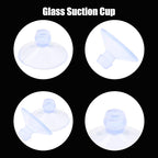 10 Pack Glass Tableholders - 18mm Rubber Suction Cups - Image 3
