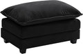 Ihanherry Ottoman for Modular Sectional Cloud Couch, Chenille Deep Seat Sofa by iHanHerry