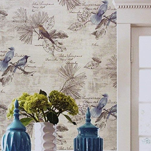 Vintage Floral Self Adhesive Wall Paper Shelf Liner Funitures Dresser Drawer - Image 5