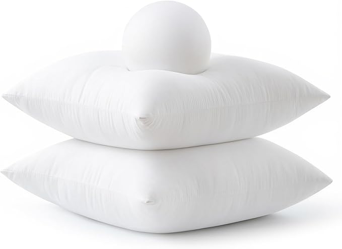 MIULEE 20x20 Throw Pillows Inserts 4 Pack, Decorative Pillows - Image 3