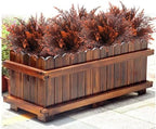 Artificial Ferns Shrubs Bushes, Faux Fern Leaves Plastic Plants Fake Boston Grass for Wedding Bouquet Indoor Outdoor Home Garden Verandah Kitchen Table Centerpieces Arrangements Decoration Red 8 Pack - Image 2