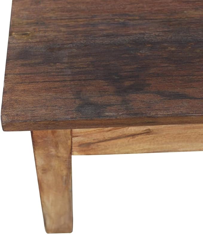 Coffee Table Solid Reclaimed Wood 38.6"x28.7"x17.7", Side Table, Center Table - Image 7
