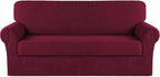 Turquoize Stretch Sofa Slipcover 2 Pieces Sofa Cover Couch Cover by Turquoize