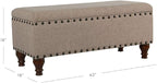 HomePop Large Storage Bench - Image 3