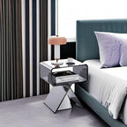Acrylic Nightstand Side Table Modern Design Clear Home Decor Display End Table - Image 5