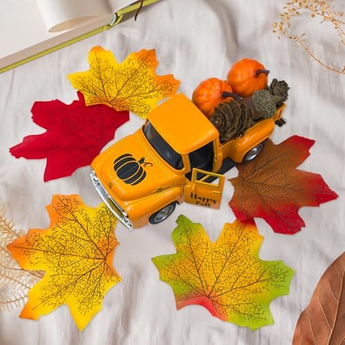 Thanksgiving Fall Decorations Indoor Farmhouse Vintage Metal Truck - Image 6