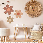 Maitys 3 Pcs Boho Daisy Flower Wall Decor Nursery Art, Fresh Color - Image 5