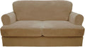 CUCRAF Cushion Sofa Cover 3 Piece Slipcovers, Soft Thick Velvet Couch Cover by CUCRAF