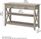 Bush Home Key West Console Table - Image 3