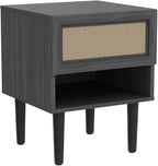 mopio Haylee Rattan Side Table, Small Accent Tables - Image 4