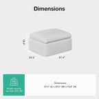 Novilla Modular Cloud Couch, Modern Sectional Sofa - Image 2
