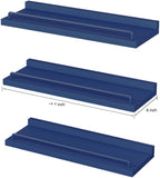 RYOFOBETTO Floating Shelves, Bathroom Decor Shelves Over Toilet, Farmhouse Wall - Image 3