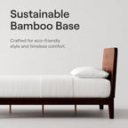 Nectar Bamboo Platform Bed Frame & Headboard - Image 4