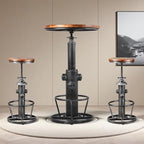 Industrial Modern 3-Piece Bar Table Set by BOKKOLIK