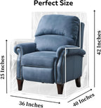 Evelots Clear Vinyl Recliner & Armchair Cover, Waterproof Protector | - Image 5