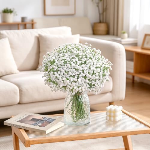 150 Baby Breath Flowers Artificial Bulk, 21" Babys Breath Artificial Flower - Image 6