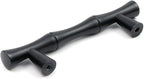 2PCS Bamboo Zinc Alloy Cabinet Handles, 2.5 Inch Hole Distance - Image 4