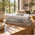 3 PCS Faux Decorative Books for Home Decor-Coffee Table Books Decor by YOYMJBY