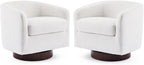VINGLI 360°Swivel Accent Chairs Set of 2 - Image 9