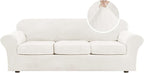 H.VERSAILTEX High Stretch Sofa Slipcover 4 Piece Cover Velvet Furniture by HVERSAILTEX