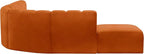 Meridian Furniture 103Cognac-S7A Arc Collection Modern | Contemporary Modular - Image 5