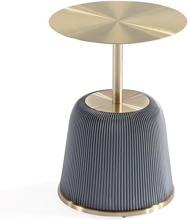 Manhattan Comfort Anderson Modern 15.75" Round End Tables 1.0 - Image 6