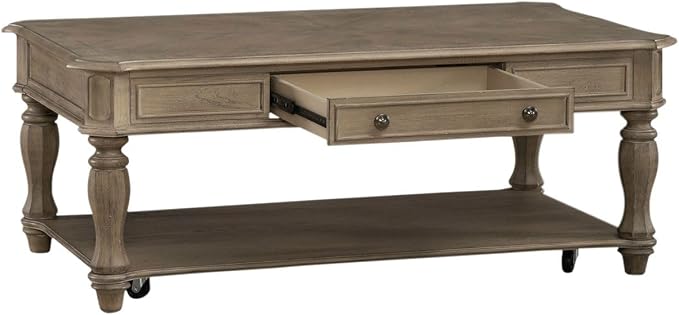 Liberty Furniture Magnolia Manor Living Room Rectangular Cocktail Table - Image 7