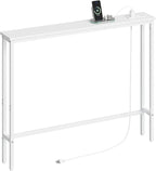 ELYKEN 5.9" Narrow Console Sofa Table by ELYKEN