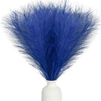 Mandy's 20 Stems Royal Blue Silk Pampas Grass Bouquet by Mandys