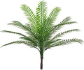 CATTREE Artificial Palm Tree Plant, Fake Tropical Plants with Faux Greenery Plastic Leaves Shrubs Boston Fern Bushe for Indoor Outdoor Modern Decoration in Pot for Home Garden Office Wedding Décor by CATTREE