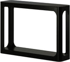 Plank+Beam Forma Console Table, 46 Inch, Solid Wood Sofa Table, Entryway Table - Image 3