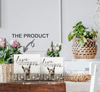 Alpaca Signs - Farm Cottagecore Animal Office Kitchen Bedroom Decor,Rustic Farmhouse Live like Someone Left the Gate Open Home Decor Signs,Alpaca Gifts for Women,6x6 - Image 6