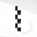 Furinno Rossi 5-Tier Floating Corner Shelf - Image 6