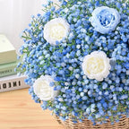 50 Baby Breath Flowers Artificial Bulk, 21" Babys Breath Artificial Flowers - Image 2