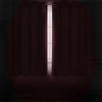 Burgundy Red Blackout Curtains 52 x 63 Inch Length/Set of 2 Curtain - Image 3
