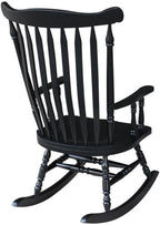 International Concepts Williamsburg Rocker Antique Black - Image 2