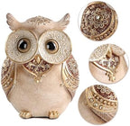 Smadeer Owl Statue Home Decor Cute Boho Owl Figurine Gift for Bird Lovers - Image 4